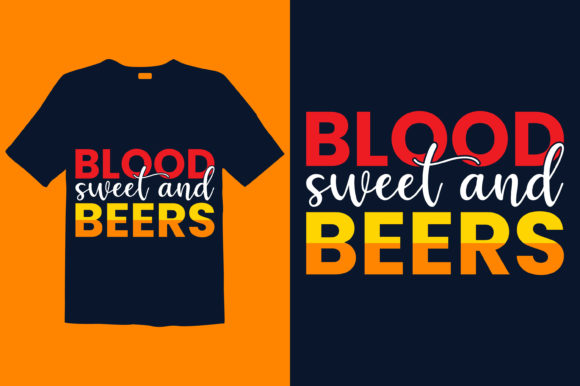 Beer T-shirt Design 014: Graphics & Print Templates
