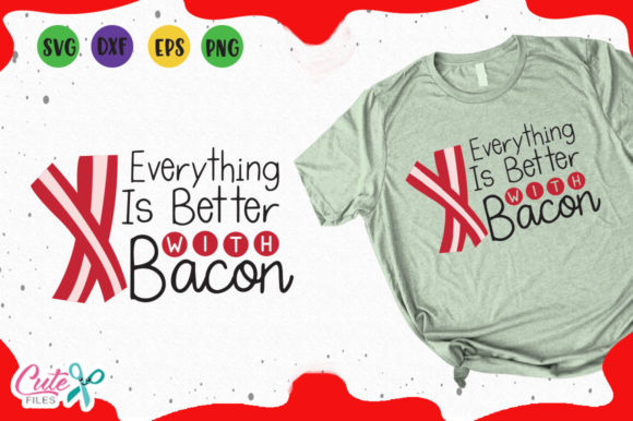 Everything is Better with Bacon SVG Graphics