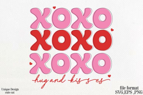 Funny Valentine s Day Xoxo SVG PNG
