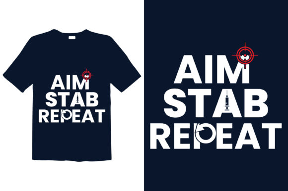 Nurse T-shirt Design 007: Graphics & Print Templates