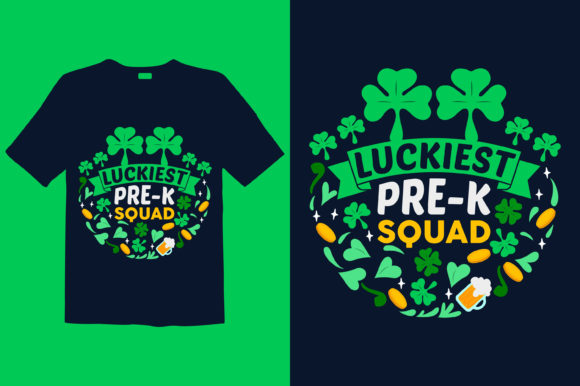 St. Patrick’s Day T-shirt Design 011: Graphics & Print Templates