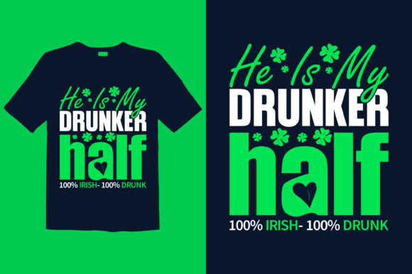 St. Patrick’s Day T-shirt Design 071: Graphics & Print Templates