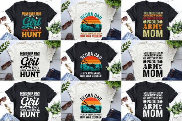 Tshirt Design Bundle Eps Png Svg