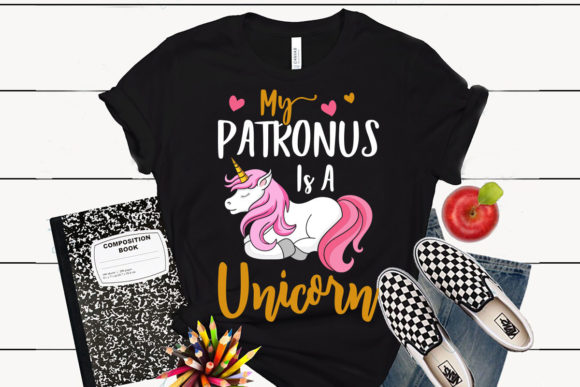 Unicorn T-Shirt Design My Patronus Graphics
